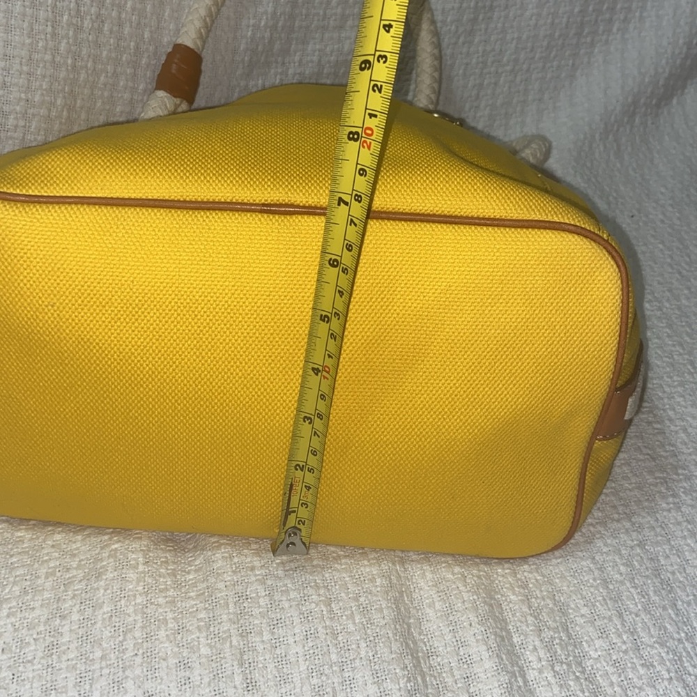 RARE Like new MICHAEL KORS Anchor, Marina Canvas Nautical bag - Picture 10 of 16